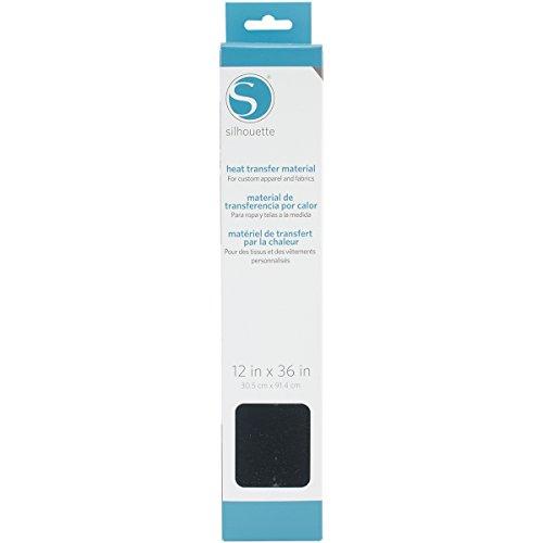 Silhouette Of America Heat-12SM-Blk-C Heat Transfer Material 12"X36" Black