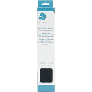 Silhouette Of America Heat-12SM-Blk-C Heat Transfer Material 12"X36" Black