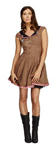 Fever Adult Women's Wild West Costume, Dress, Western, Size: L, 33794