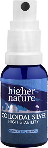 Higher Nature Colloidal Silver Pocket Spray - 15ml