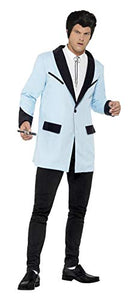 Smiffys Adult Men's Teddy Boy Jacket, Rockin' 50's, Serious Fun, Size: M, 27562