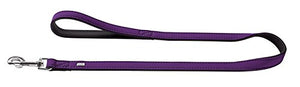 Leash Softie 15/110 Nickel Artificial Leather Violet/ Black | Hunter