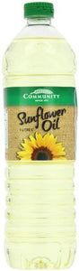 Community Foods Sunflower Oil 1 Litre