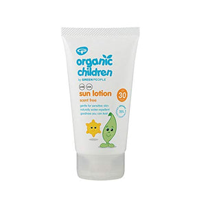 Green People Children's Sun Lotion Scent Free SPF 30 (150ml)