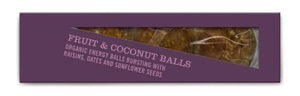 Raw Health Organic & Raw Fruity Coconut Energy Balls - 8x60g
