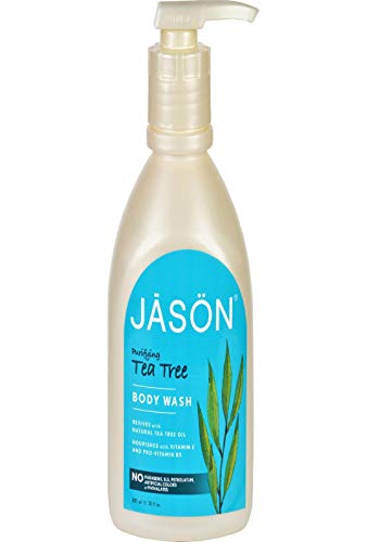 Jason Natural Products Tea Tree Satin Shower Body Wash, 30 Ounce - 3 per case.