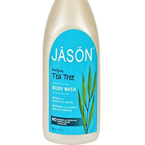Jason Natural Products Tea Tree Satin Shower Body Wash, 30 Ounce - 3 per case.