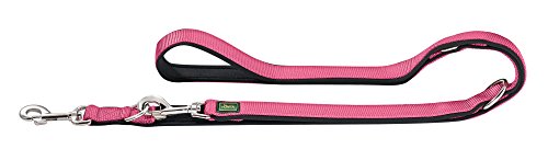 Training Leash Neoprene 10/200 Raspberry/Black, Nylon, Neoprene | Hunter