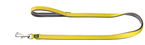 Leash Neopren 15/110 Nylon Yellow/Neoprene Grey | Hunter