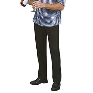 Smiffys 21305 Men's French Costume, Black, Size M