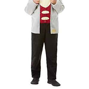 Smiffys 48783T2 Officially Licensed Wind in The Willows Deluxe Mole Costume, Boys, Grey, Toddler - Age 3-4 years