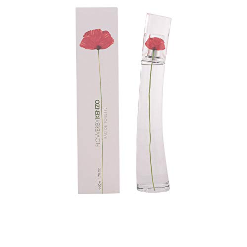 Kenzo Flower Eau de Toilette for Her Refillable Spray, 50 ml