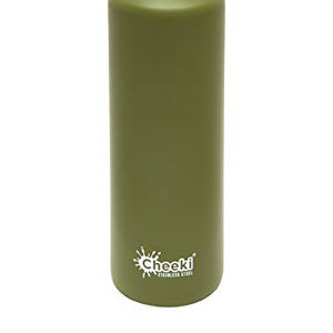 CHEEKI 750ml Stainless Steel Leak Proof Sports Water Bottle (Khaki)