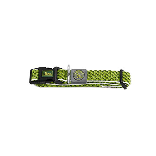 Collar Hilo Vario Basic M Mesh, Lime 33-50 Cm | Hunter