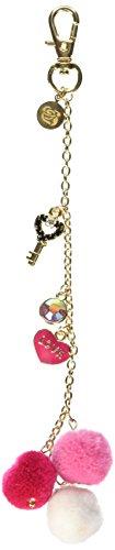 Prima Marketing 655350593377 My Prima Planner Embellishments "Raspberry Kisses Pompom" Keychain