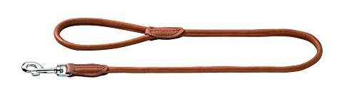 Leash Round & Soft Elk 10/100 Elkskin Cognac | Hunter