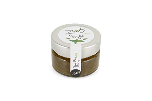 Olive Oil Pearls with Basil Aroma 50g