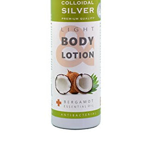 Nature’s Greatest Secret Colloidal Silver Antibacterial Calming Bergamot Lotion with Organic Virgin Coconut Oil 125 ml