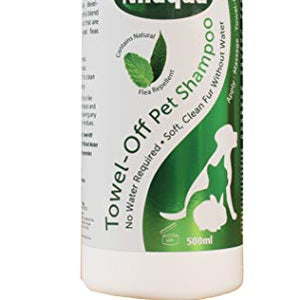 Nilaqua 500Ml Towel-Off Waterless Pet Shampoo – Flea Repellent