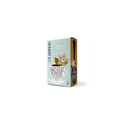 Clipper Organic White Tea + Vanilla 26 Bag (PACK OF 3)
