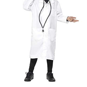 Smiffys 48375S Doctor/Scientist Costume, Unisex, White, S - UK Age 4-6 yrs