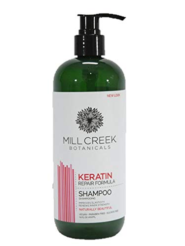 Mill Creek Botanicals Keratin Shampoo, 16 fl oz (Pack of 2)