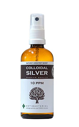 Premium Quality Colloidal Silver 10ppm Spray 100ml