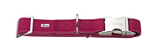 Collar Softie Alu-Strong Gr. L/25 Artificial Leather Raspberry | Hunter