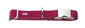 Collar Softie Alu-Strong Gr. S/15 Artificial Leather Raspberry | Hunter