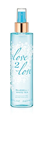 Love 2 Love Bluebell Plus White Tea Fragrance Mist for Her, 240 ml