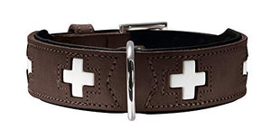 Collar Swiss 32 Organic Leather Brown/Nappa Bl. 24-28,5 | Hunter