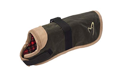 Gor Pets Edinburgh Wax Coat 41Cm (16") Green