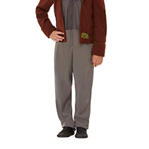 Smiffys 48782S Officially Licensed Wind in The Willows Badger Deluxe Costume, Boys, Brown, S - Age 4-6 years