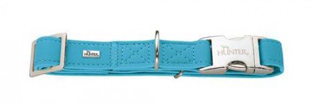 Collar Softie Alu-Strong Gr. S/15 Artificial Leather Turquoise | Hunter