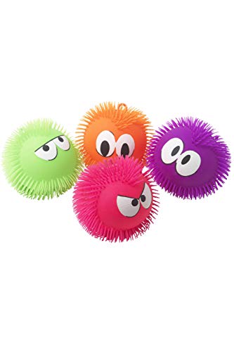 Smiffys 28 cm Light-Up Puffer Ball Characters - Multi-Colour