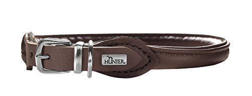Collar Round & Soft Elk Petit 32/6 Ni Elkskin Mokka, 24-27 Cm | Hunter