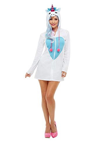 Smiffys 47772XS Unicorn Costume, Women, White, XS - UK Size 04-06
