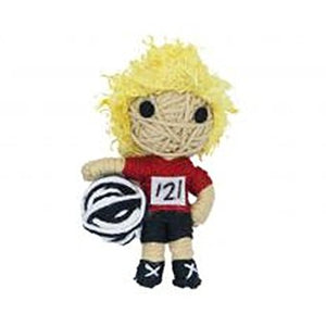 Footballer String Doll With Catnip (Case Of 3) | James & Steel