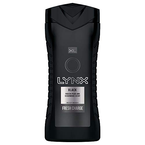 Lynx Black Shower Gel 400 ml Pack of 3