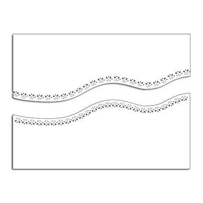 Penny Black Wavy Stitch Edges Steel Die (51-418)