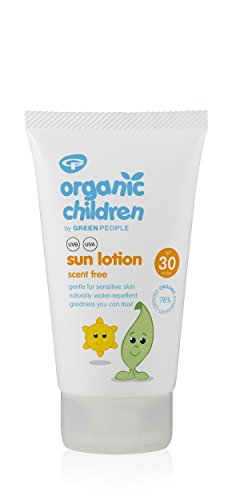 Green People Organic Children Sun Lotion SPF30 – Scent Free 150ml (packaging may vary)