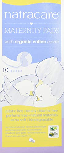 NATRACARE New Mother Natural Maternity Pads 10 (PACK OF 1)