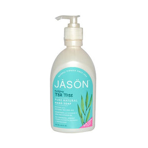 JASON NATURAL PRODUCTS LIQ SOAP,SATIN,TEA TREE, 16 FZ