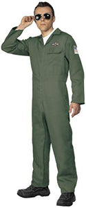 Smiffys Aviator Costume,Green,X-Large (46"- 48")