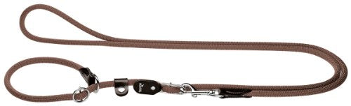 Retriever-Training Leash Freestyle 10/260 With Stopring, Rope Brown | Hunter
