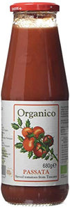 Organico Organic Sieved Tomato Passata From Tuscany 700 g (Pack of 6)