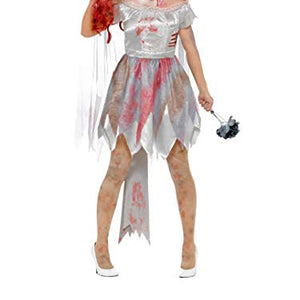 Smiffys 44578L Deluxe Zombie Bride Costume (Large)