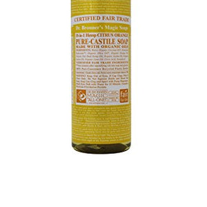 Dr Bronners Pure Castile Soap Citrus Orange, 237ml