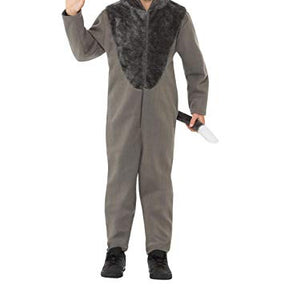 Smiffys 49699L Wolf Costume, Unisex Children, Grey, L - Age 10-12 years
