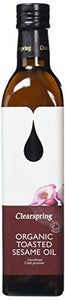 Clearspring Organic Toasted Sesame Oil 500 ml